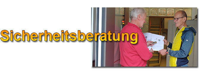 Vereinbaren Sie eine Termin um Vorort Ihre Sicherheit zu erhöhen